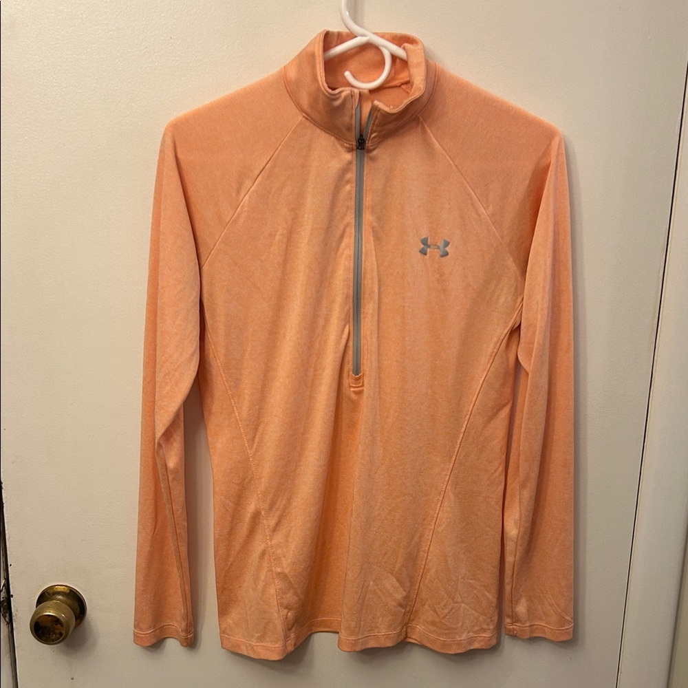 Under Armour Women’s Long Sleeve Shirt Orange Size Medium